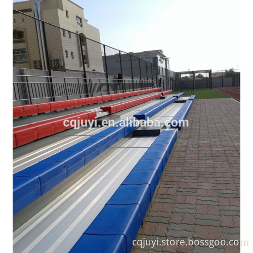Moveable outdoor or indoor portable bleachers indoor retractable bleacher JY-750